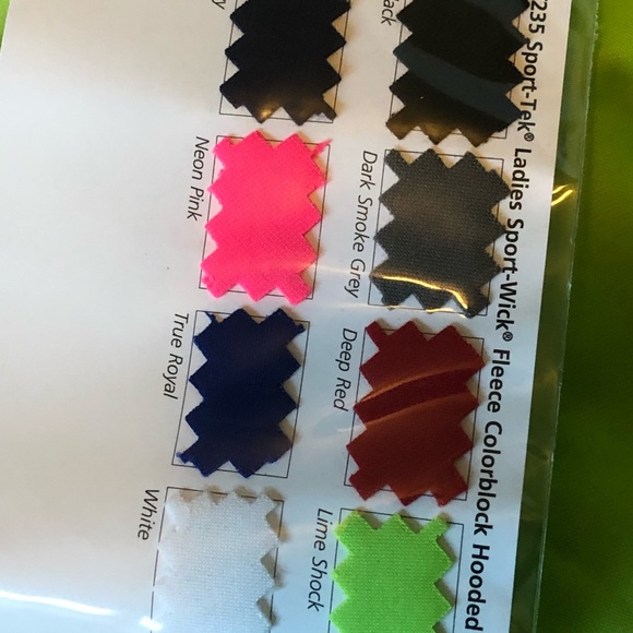 Women’s MD Lime Green Pullover Hoodie - Picture 7 of 7